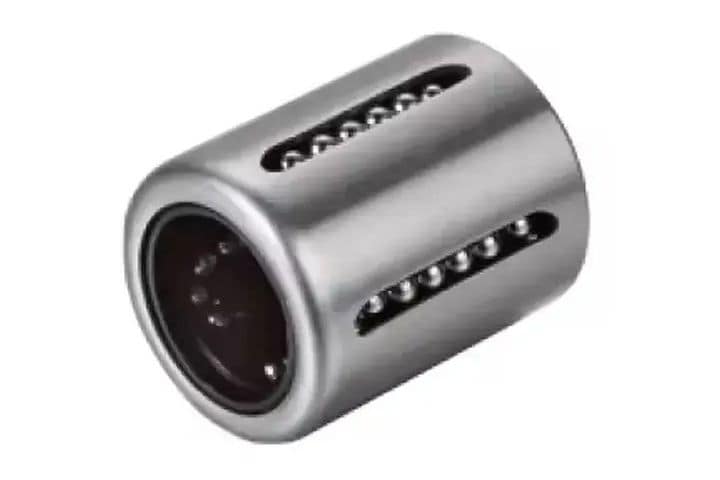 KH Series compact drawn cup linear ball bearing by DISLAB Precision, thin-wall press-fit linear bushing for miniaturized automation and tight-space applications