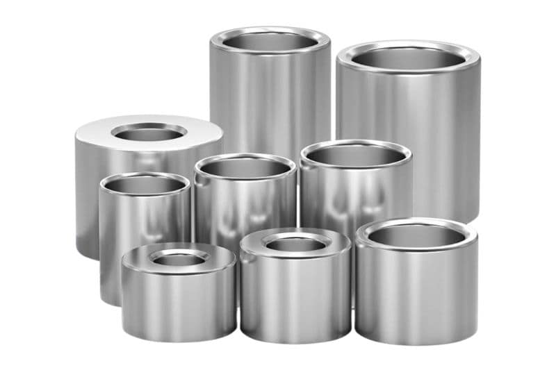 304 stainless steel spacer bushings hollow cylindrical sleeves Φ6 to Φ11