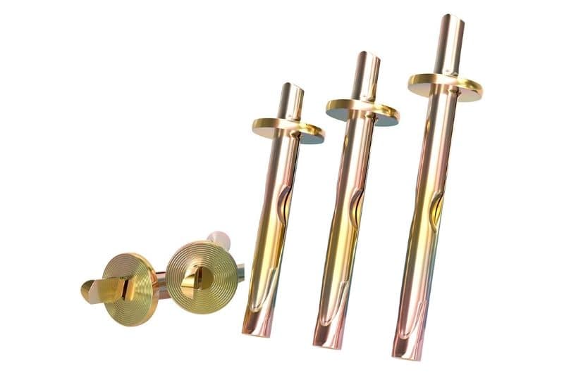 nail-in concrete anchors carbon steel zinc plated