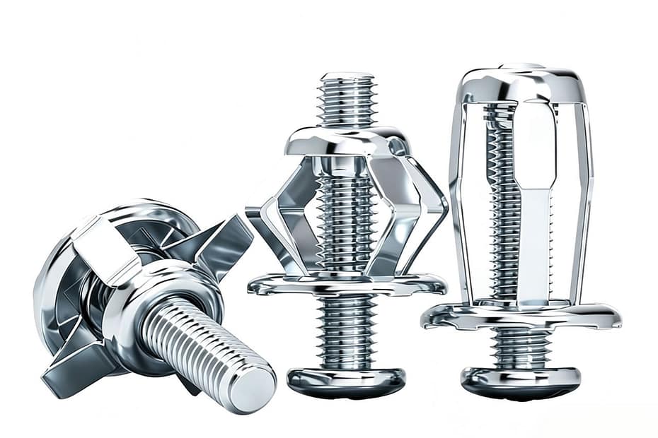 Carbon steel petal expansion rivet screws, hollow sheet metal blind fasteners white background product image