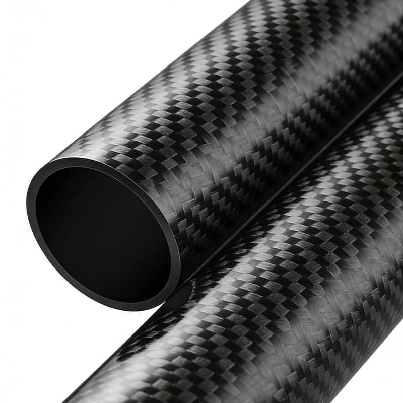 3K Twill glossy tube