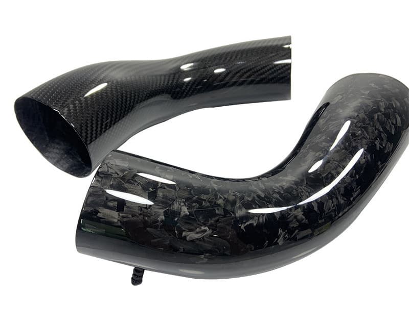 Glossy twill and forged carbon fiber intake pipes - DISLAB-CARBON showcase